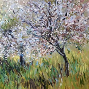 Cherry Orchard (After Monet)